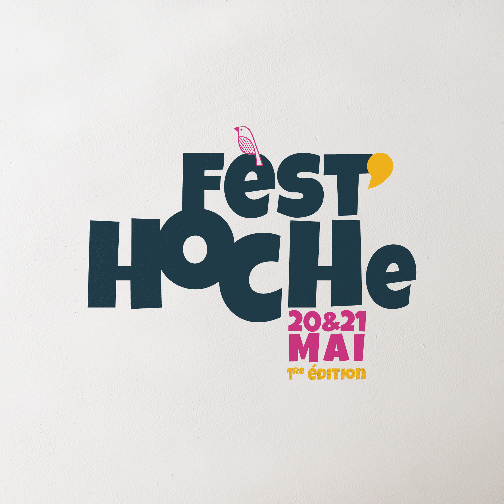 Identité graphique du Festival de quartier Fest'Hoche