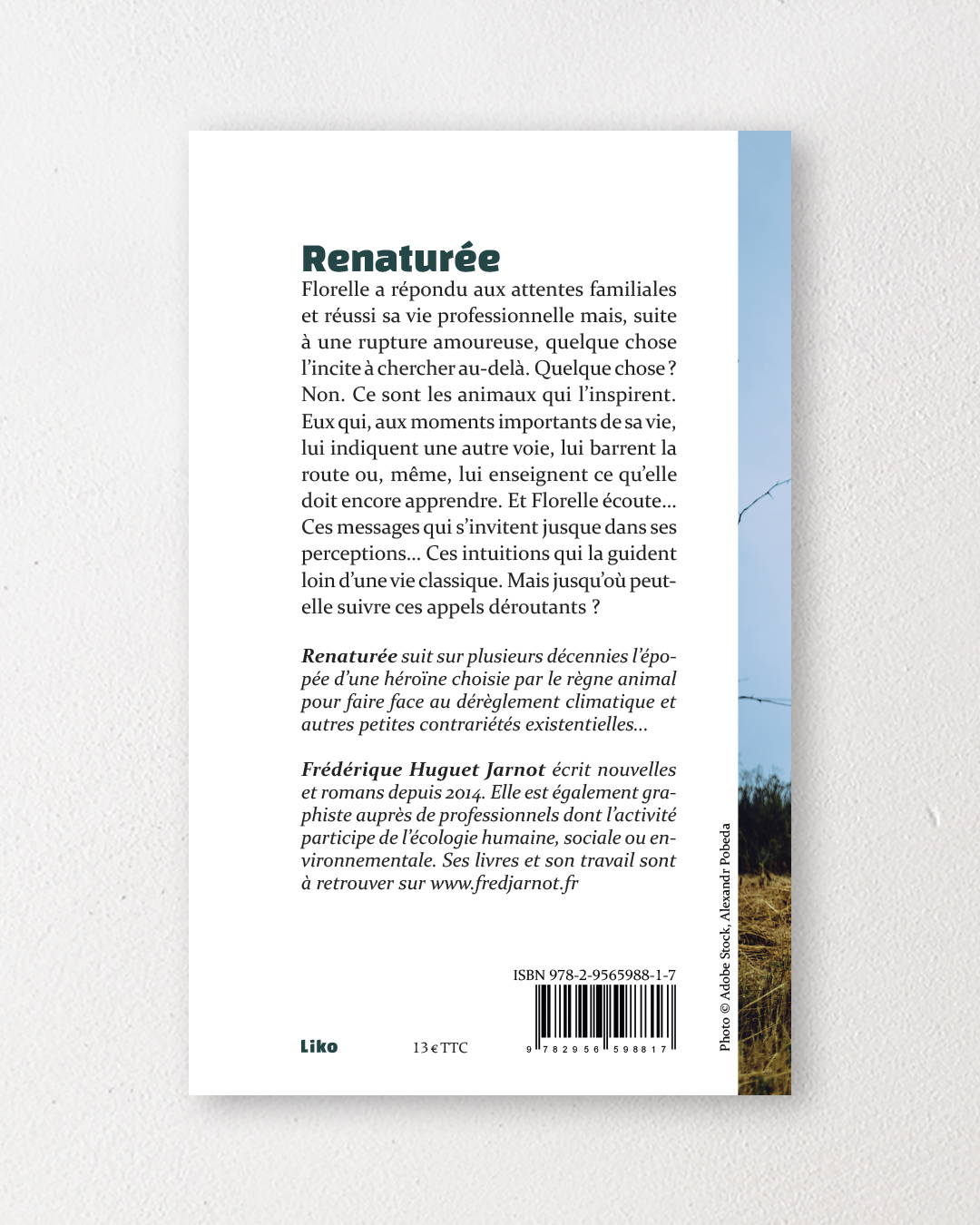 Quatrième de couverture Renaturée